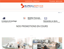 Tablet Screenshot of mobilierbureauservice.fr